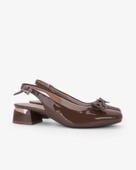 Giày Sandal Cao Gót Hạnh Dung Khóa Nơ HD0670BA