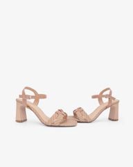 Sandal Cao Gót Hạnh Dung Quai Đan HD0672BA