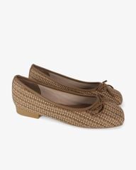 Giày Búp Bê Hạnh Dung Nơ Dây Mảnh HD0937AS