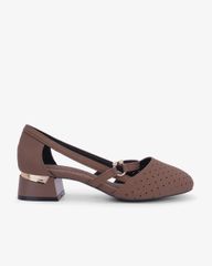 Giày Sandal Cao Gót Hạnh Dung Quai Khoen HD0952AS