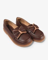 Giày Búp Bê Hạnh Dung Nơ Phối Thanh Lịch HD1108AV