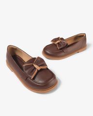 Giày Búp Bê Hạnh Dung Nơ Phối Thanh Lịch HD1108AV