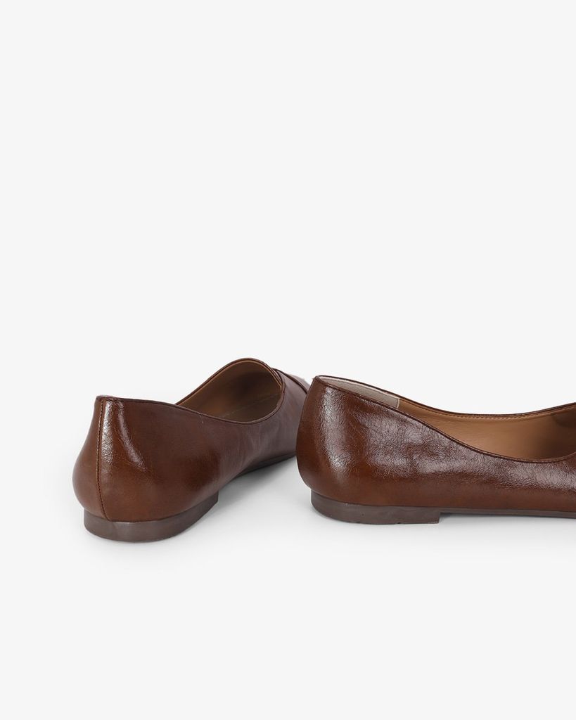 Giày Búp Bê Hạnh Dung Đắp Chéo HD11107AV