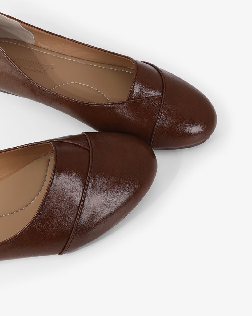 Giày Búp Bê Hạnh Dung Đắp Chéo HD11107AV