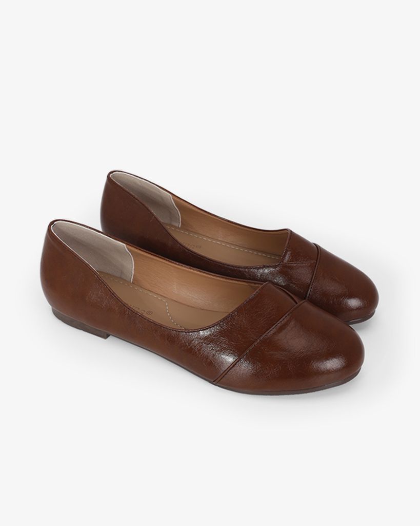 Giày Búp Bê Hạnh Dung Đắp Chéo HD11107AV