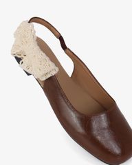 Sandal Hạnh Dung Bít Mũi Quai Nơ HD11110AV