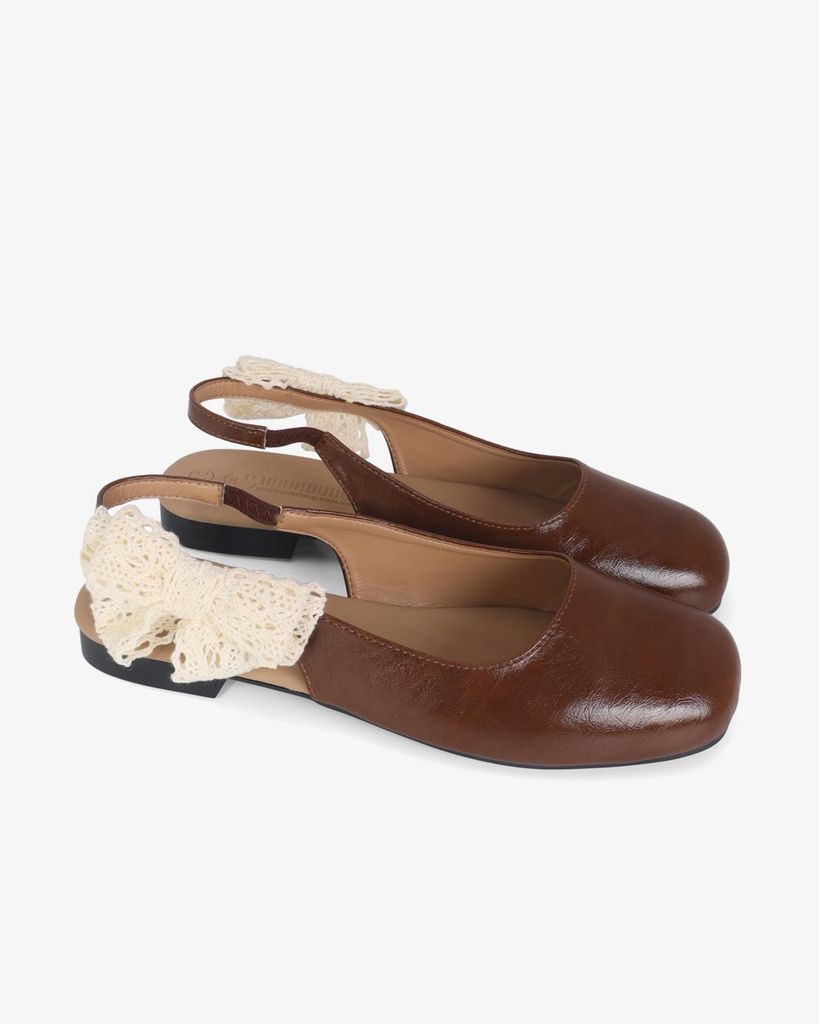 Sandal Hạnh Dung Bít Mũi Quai Nơ HD11110AV