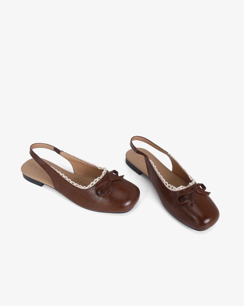 Sandal Hạnh Dung Bít Mũi Nơ HD11111AV