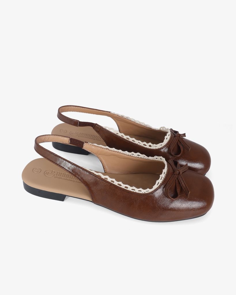 Sandal Hạnh Dung Bít Mũi Nơ HD11111AV