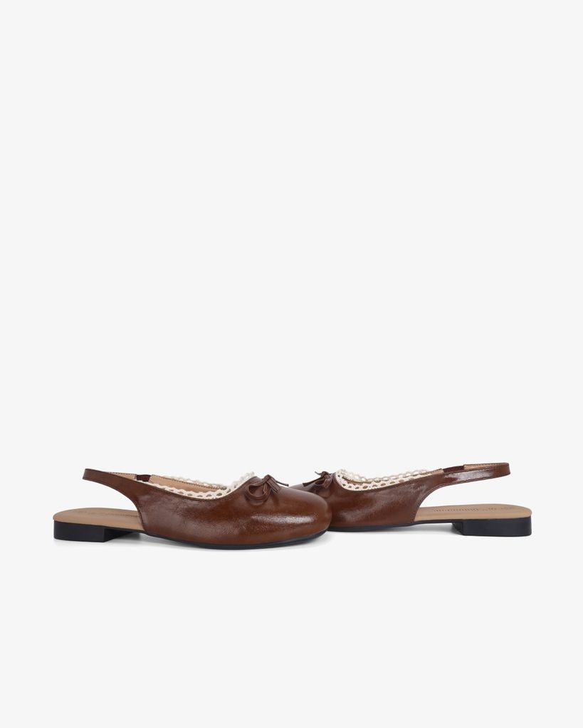 Sandal Hạnh Dung Bít Mũi Nơ HD11111AV