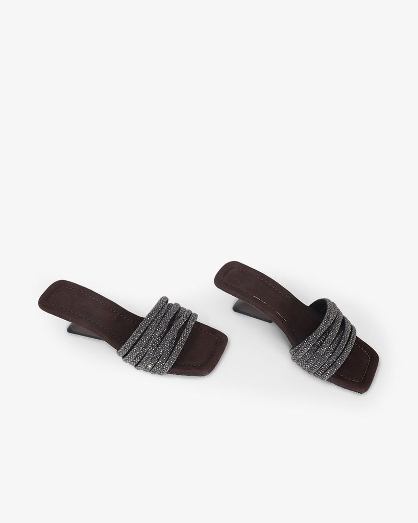 Dép Cao Gót Hạnh Dung Quai Xoàn HD11119AV