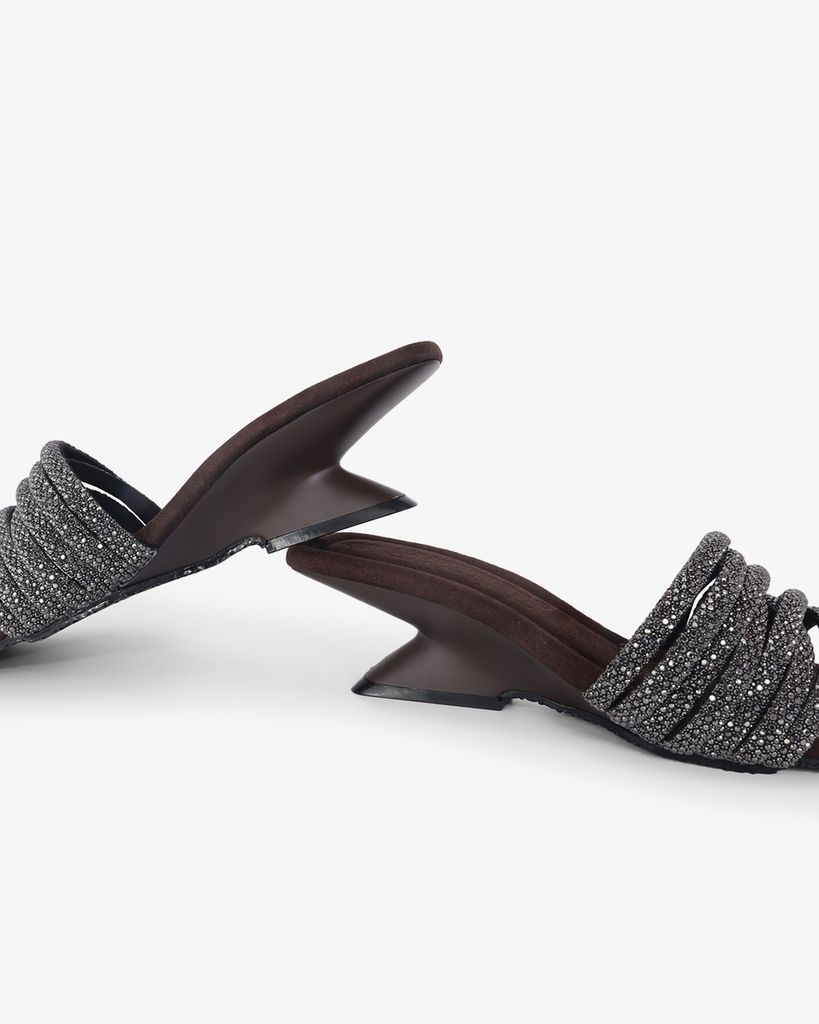 Dép Cao Gót Hạnh Dung Quai Xoàn HD11119AV