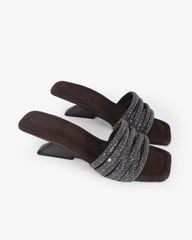 Dép Cao Gót Hạnh Dung Quai Xoàn HD11119AV