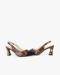 Giày Sandal Hạnh Dung Hai Màu Khóa Tròn HD11140AV