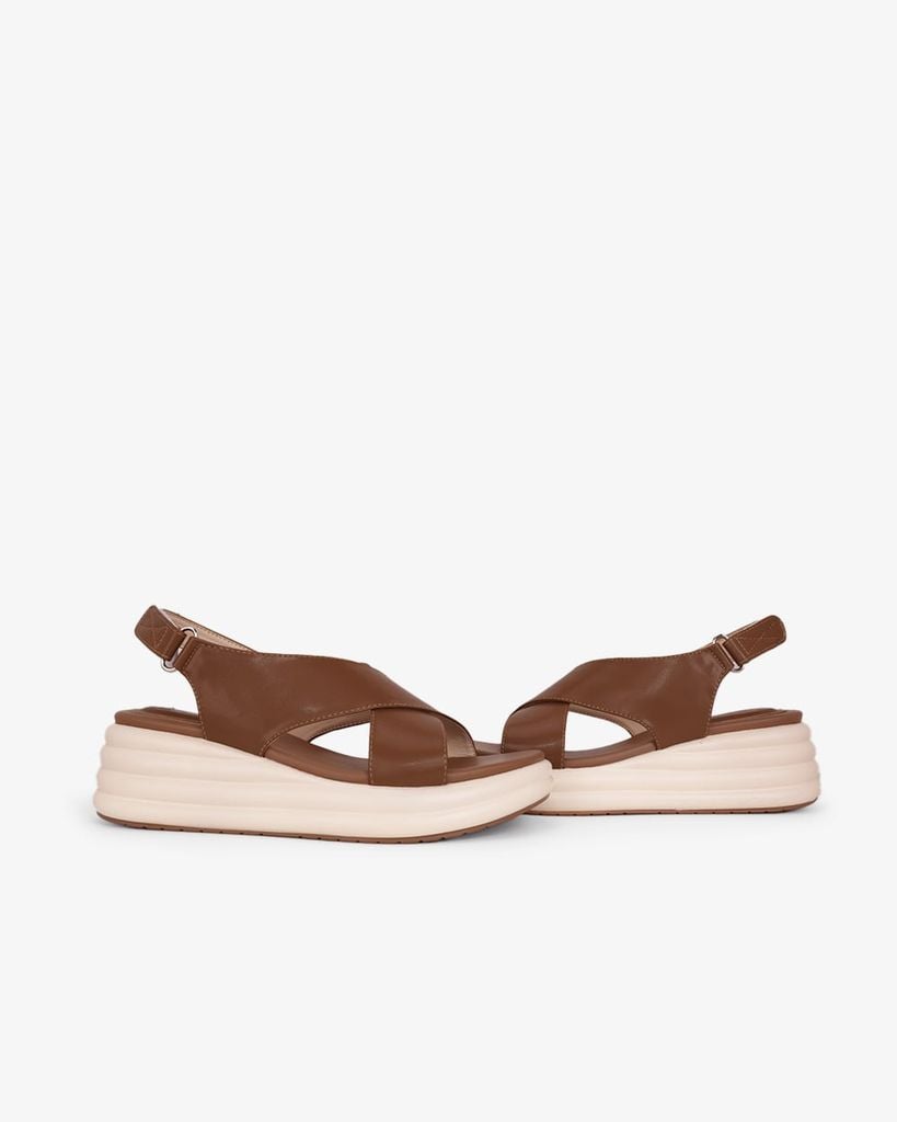 Sandal Đế Xuồng Hạnh Dung Hai Bản Quai Chéo To HD11148AV