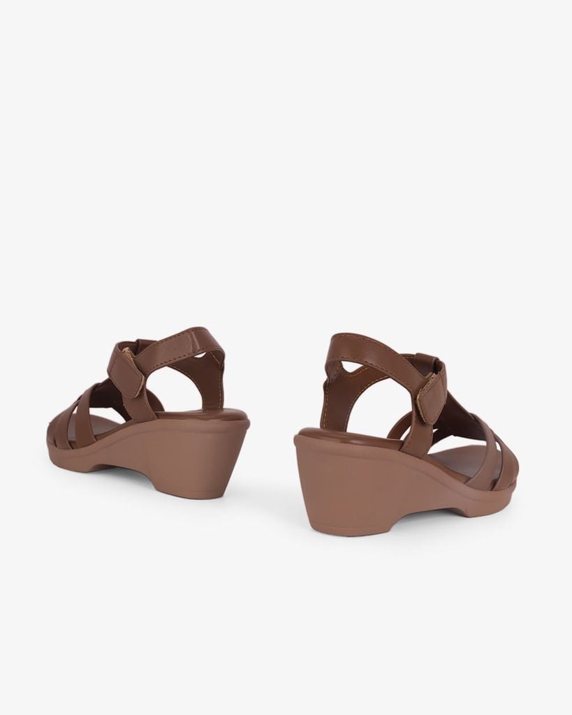 Sandal Đế Xuồng Hạnh Dung Ba Quai Đan Nối T HD11154AV