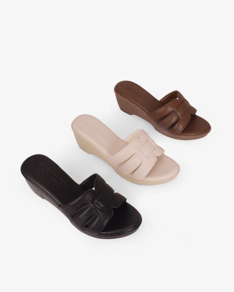 Dép Đế Xuồng Hạnh Dung Quai Xỏ HD11156AV