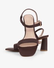 Sandal Hạnh Dung Cao Gót Quai Ngang Mảnh HD11158AV