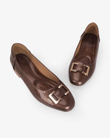 Giày Cao Gót Hạnh Dung Khóa Chữ Nhật HD11164AV