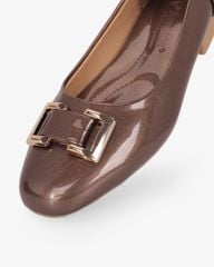 Giày Cao Gót Hạnh Dung Khóa Chữ Nhật HD11164AV