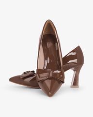 Giày Cao Gót Hạnh Dung Khóa Nơ HD11165AV