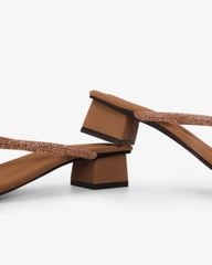 Dép Cao Gót Hạnh Dung Xỏ Ngón  Khóa Hoạt Hình