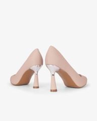 Giày Cao Gót Hạnh Dung Lụa Vân Nổi HD11169AV