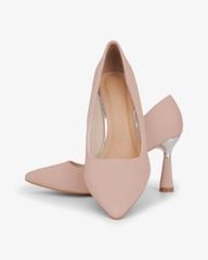 Giày Cao Gót Hạnh Dung Lụa Vân Nổi HD11169AV