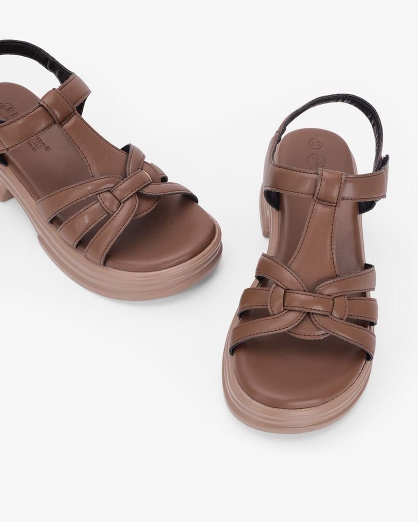 Sandal Cao Gót Hạnh Dung Quai Đan T HD11170AV