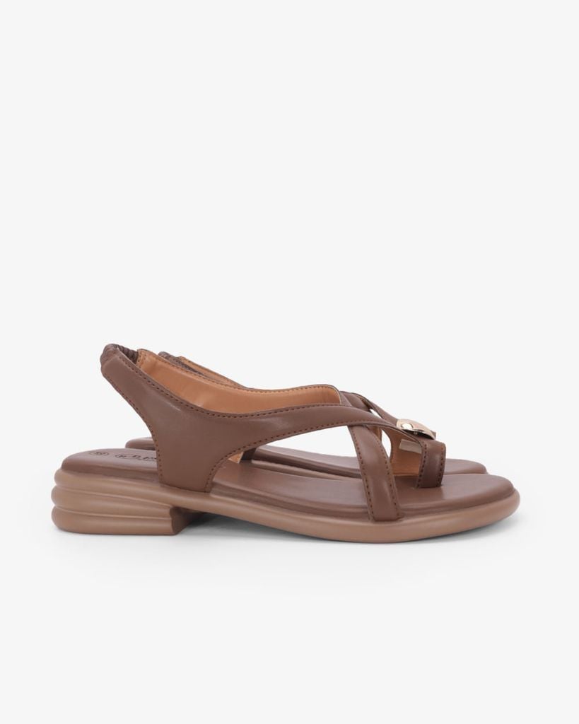 Sandal Hạnh Dung Xỏ Ngón Khoen Vàng HD11172AV