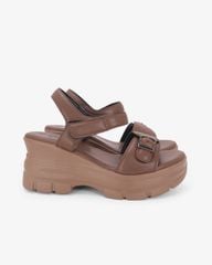 Sandal Đế Xuồng Hạnh Dung  Quai Ngang Khóa HD11181AV