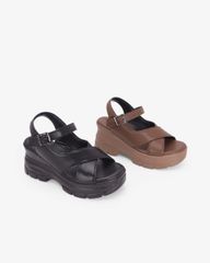 Sandal Đế Xuồng Hạnh Dung Đan Chéo HD11182AV