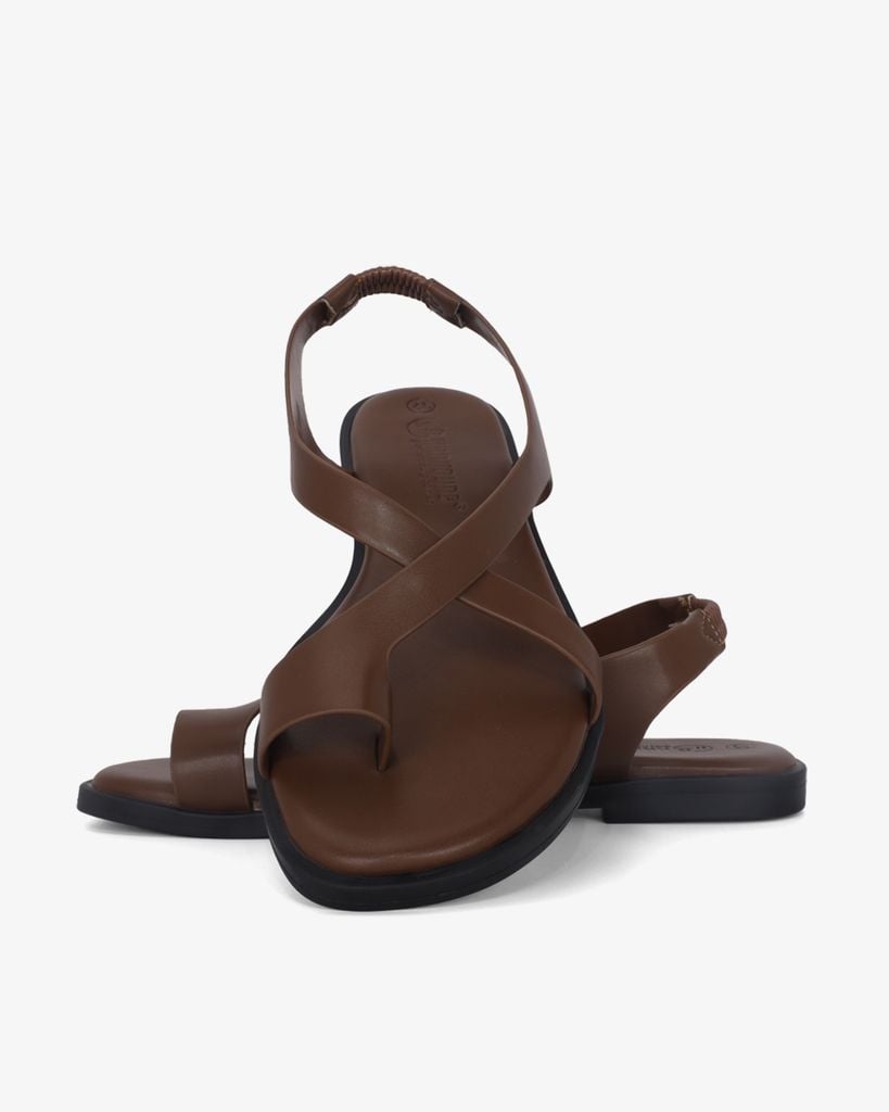 Sandal Xẹp Hạnh Dung Xỏ Ngón Quai Thun HD1186AV