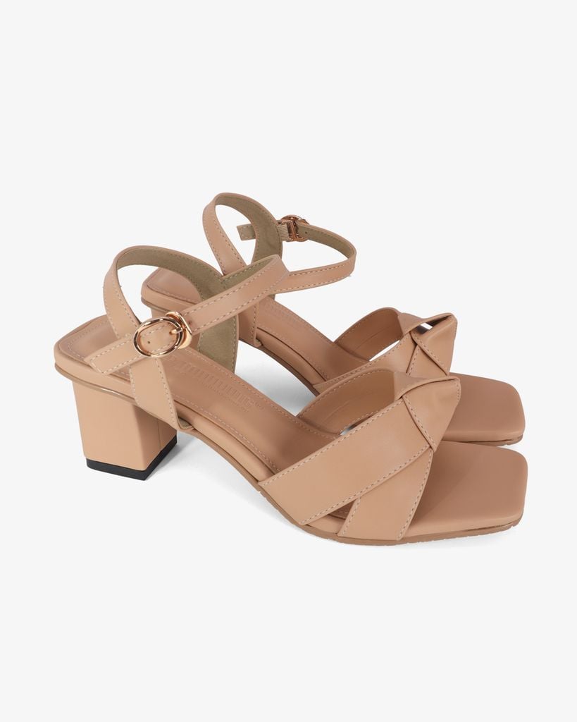 Giày Sandal Hạnh Dung Quai Bản Nơ Thắt HD1194AV