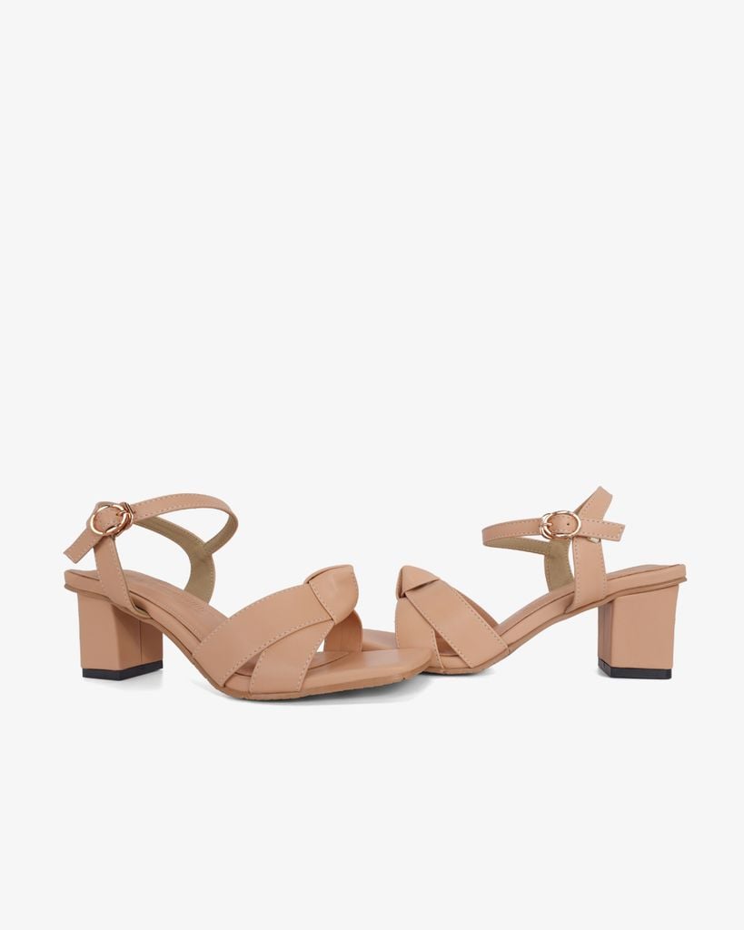 Giày Sandal Hạnh Dung Quai Bản Nơ Thắt HD1194AV