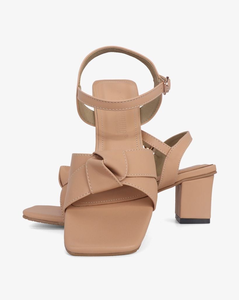 Giày Sandal Hạnh Dung Quai Bản Nơ Thắt HD1194AV
