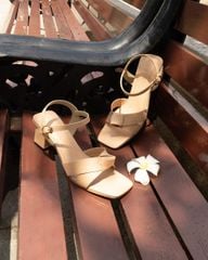 Giày Sandal Hạnh Dung Quai Bản Nơ Thắt HD1194AV