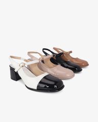 Giày Sandal Hạnh Dung Mũi Tròn HD1503CH