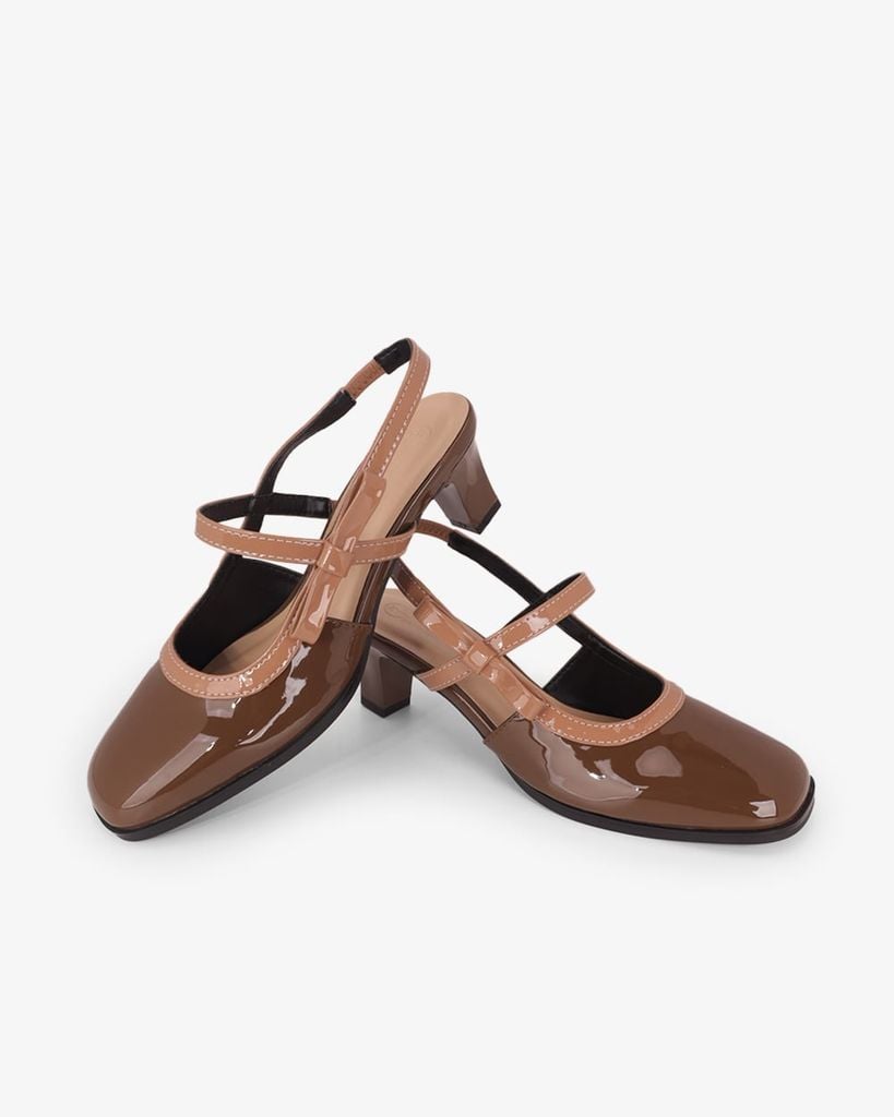 Giày Sandal Cao Gót Hạnh Dung Điểm Nơ HD1505CH