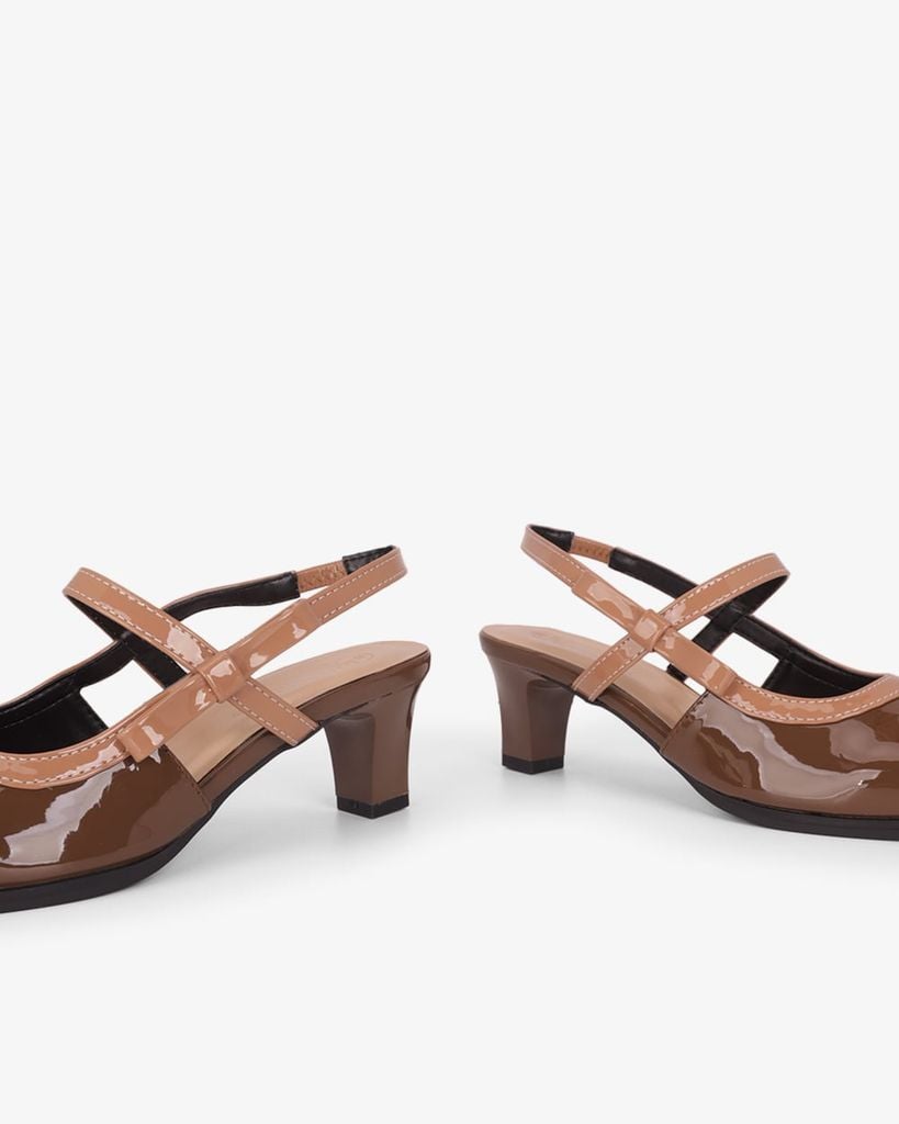 Giày Sandal Cao Gót Hạnh Dung Điểm Nơ HD1505CH