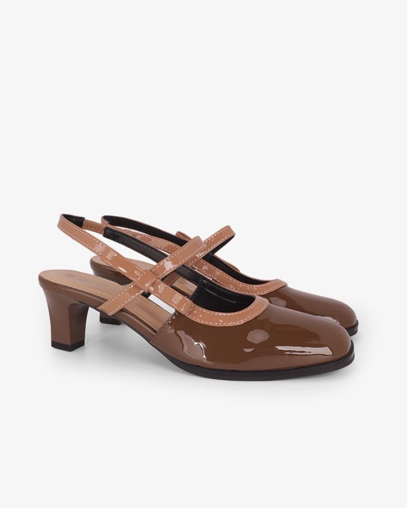 Giày Sandal Cao Gót Hạnh Dung Điểm Nơ HD1505CH