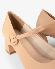 Giày Cao Gót Hạnh Dung Bít Mũi Hậu Dán HD27292BI