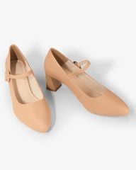 Giày Cao Gót Hạnh Dung Bít Mũi Hậu Dán HD27292BI