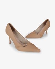 Giày Cao Gót Hạnh Dung Quai Chéo Khóa HD27336BI