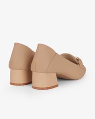 Giày Cao Gót Hạnh Dung Yếm Khóa Nơ HD27340BI