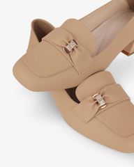 Giày Cao Gót Hạnh Dung Yếm Khóa Nơ HD27340BI