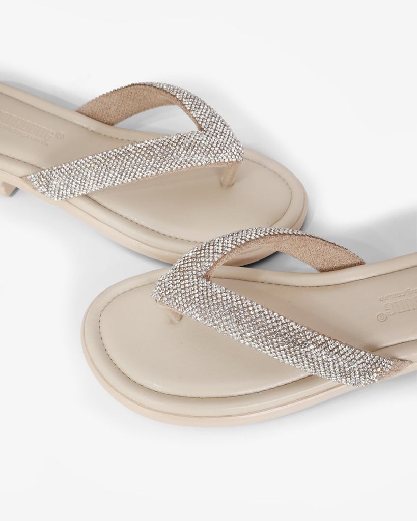 Dép Xẹp Hạnh Dung Quai Kẹp Xoàn HD11115AV