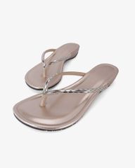 Dép Đế Xuồng Hạnh Dung Kẹp Xỏ Ngón Dây Xoàn Lá HD12290AM