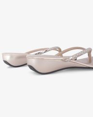 Dép Đế Xuồng Hạnh Dung Kẹp Xỏ Ngón Dây Xoàn Lá HD12290AM