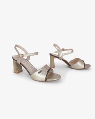 Sandal Cao Gót Hạnh Dung Bản Viền HD27318BI